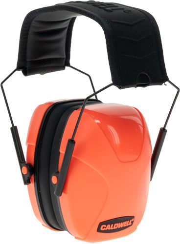 CALDWELL YOUTH PASSIVE EARMUFF HOT CORAL