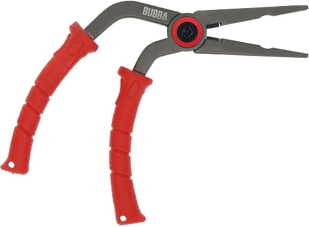 Bubba 8.5in Stainless Steel Pistol Grip Fishing Pliers W/Sheath