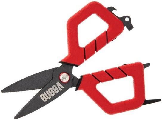 BUBBA SMALL SHEARS (MICRO SERRATED BLADE /SPLIT SHOT CRIMPER/BOTTLE OPENER)