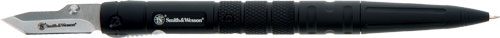 Smith Wesson S W Folding PEN Knife 1.6in BLD 7.6in Long Aluminum Black