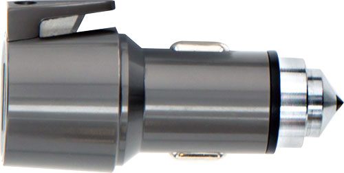 Smith Wesson S W Vehicle Escape Tool 2.5in Aluminum W/Built IN USB Chrgrs
