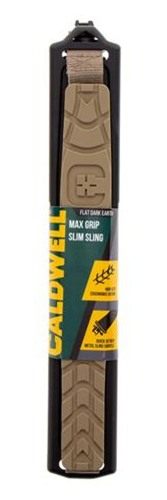 Caldwell 1131996 Max Grip Slim Sling Flat Dark Earth 20in- 41in OAL Adjusta view 2