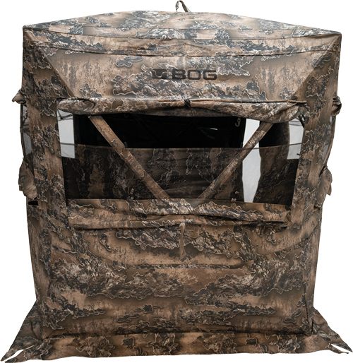 Bog Prevail Sitting Height Ground Blind Realtree Excape