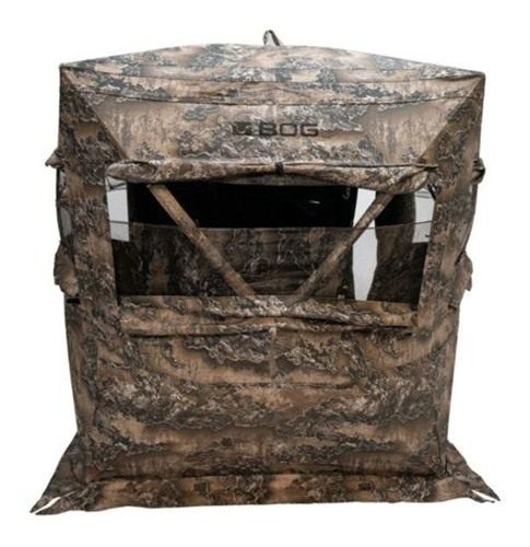 Bog Prevail Sitting Height Ground Blind Realtree Excape view 2