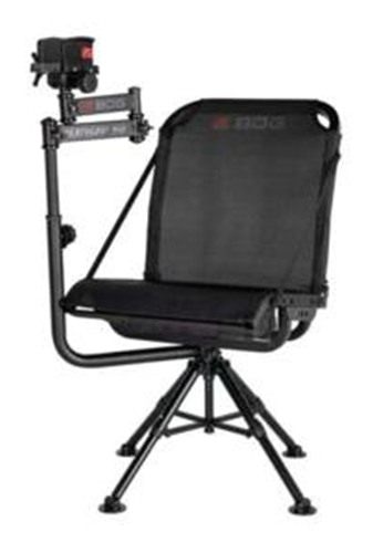 Bog-Pod 1134447 DeathGrip 360 Shooting Rest Chair, Black Aluminum, Extendab view 3