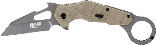 Smith Wesson S W Knife M P Extreme OPS 3in Karambit Spring Assist FDE