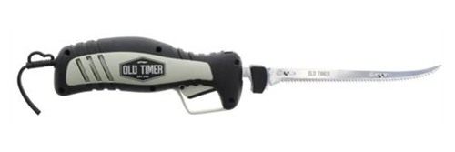 Old Timer 110 Volt Electric Fillet Knife 8in Blade Black and Grey