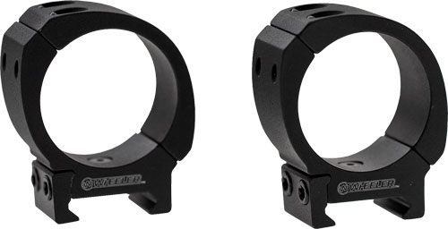 Wheeler Sporter Bi-Weaver Style Pic Rings 1in Medium Black view 3