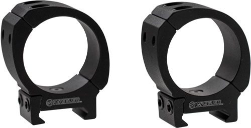 Wheeler Sporter Bi-Weaver Style Pic Rings 30mm Medium Black view 2