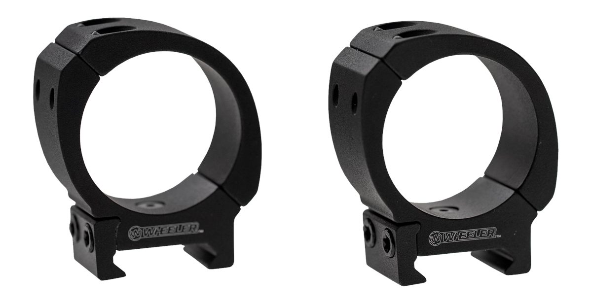 Wheeler 1133753 Sporter Set Black 34mm Tube Low Bi-Weaver Picatinny/Weaver