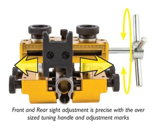 Wheeler 710905 Armorer's Handgun Sight Tool Yellow view 3