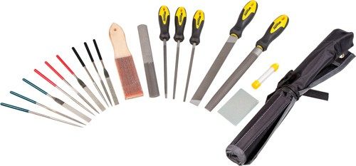 WHEELER FILE SET PROFESSIONAL GUNSMITHING W/STORAGE POUCH view 2