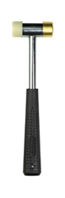 Wheeler 1in Nylon/Brass Hammer view 2