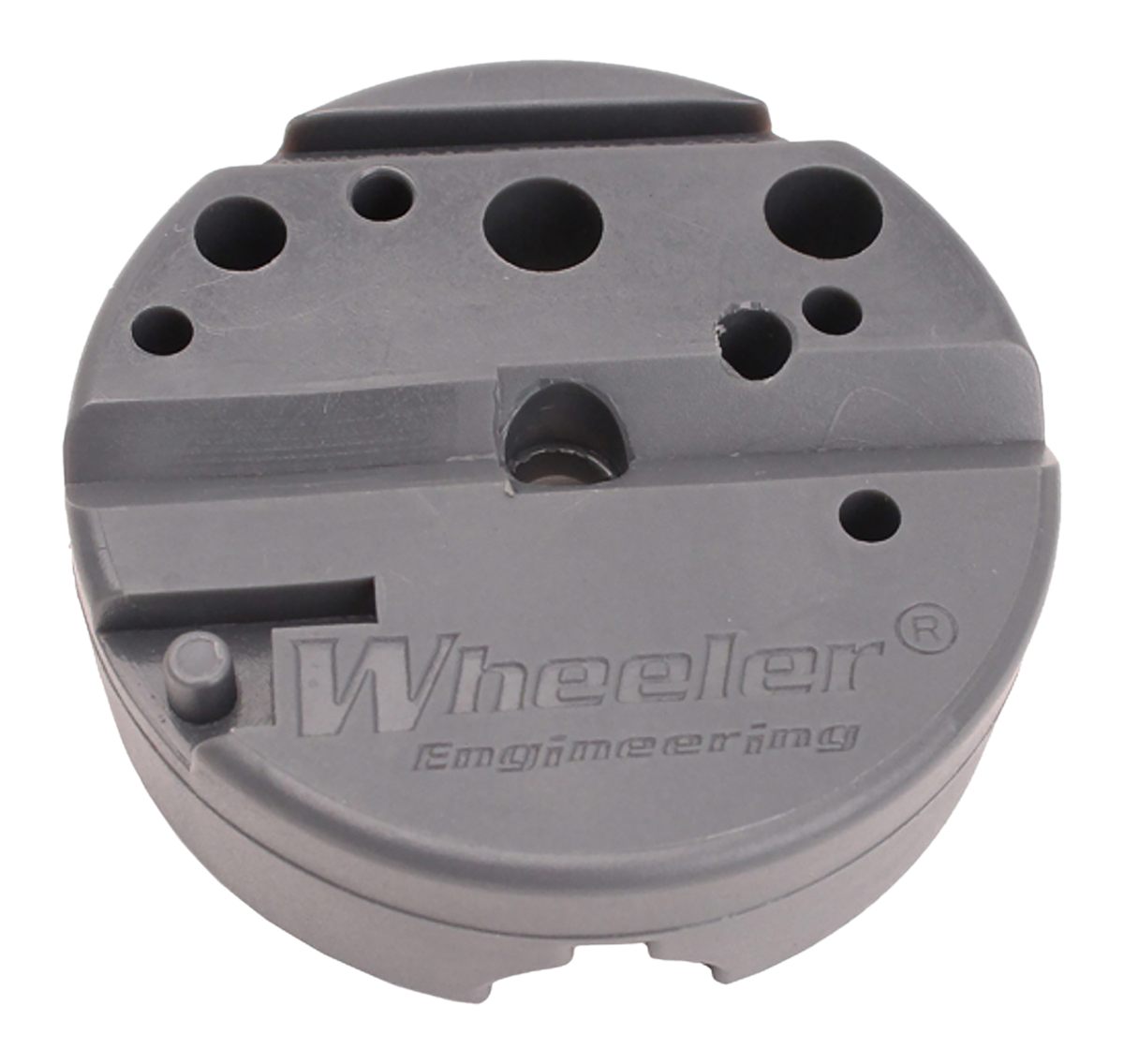 Wheeler 672215 Universal Bench Block Black Urethane Handgun 1 Pieces