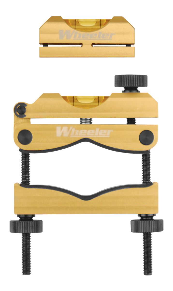 Wheeler 119050 Pro Reticle Leveling System Black/Yellow Aluminum Universal