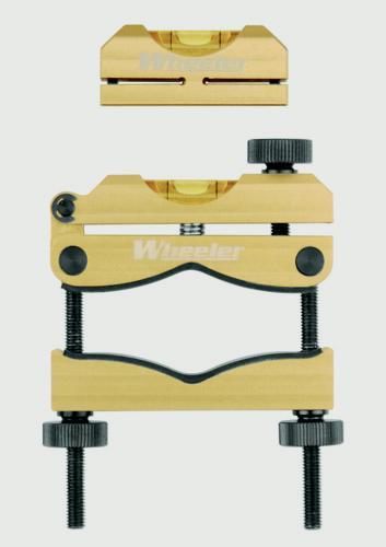 Wheeler 119050 Pro Reticle Leveling System Black/Yellow Aluminum Universal view 2