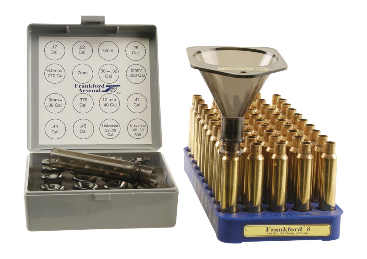Frankford Arsenal 1136021 Powder Funnel Kit Multi-Caliber Aluminum Rifle/Ha