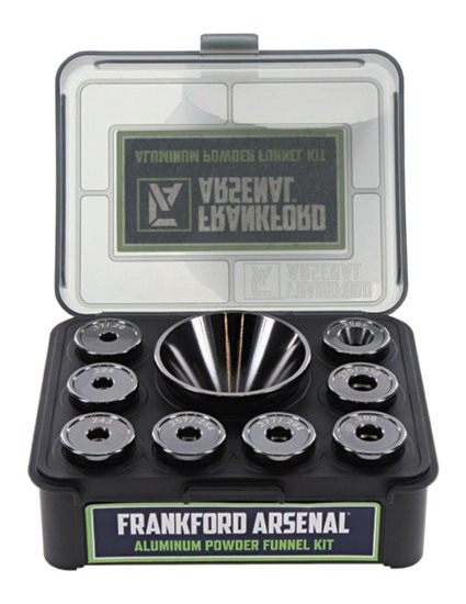 Frankford Arsenal 1136021 Powder Funnel Kit Multi-Caliber Aluminum Rifle/Ha view 2