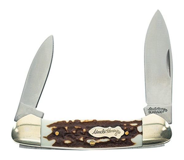 Uncle Henry 11UH Large Canoe Folding Knife 3 3/5in Blade Next Gen Staglon H