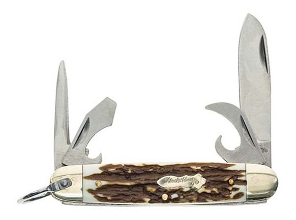 Uncle Henry 23UH Scout Folding Knife 2 1/2in Blade Next Gen Staglon Handle