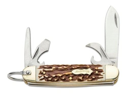 Uncle Henry 23UH Scout Folding Knife 2 1/2in Blade Next Gen Staglon Handle view 2