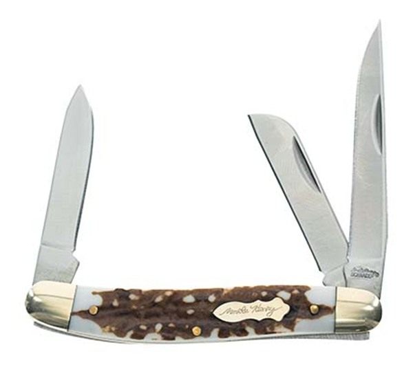 Uncle Henry 897UH 3-9/16in Premium Stock Knife (3 Blades)