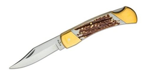 Uncle Henry LB8CP Bear Paw Folding Knife 3 7/10in Blade Next Gen Staglon Ha view 2