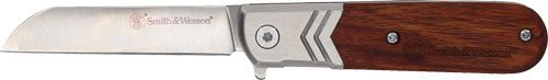 Smith Wesson S W Knife Rosewood Executive Barlow 2.75in Folding Blade