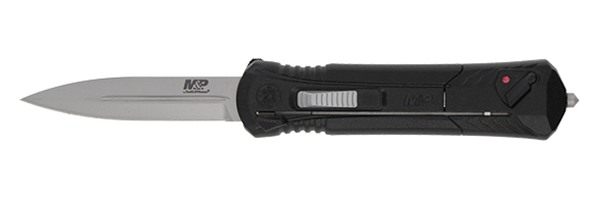 Smith Wesson MPOTF10 OTF Assisted Knife 3 1/2in Spear Point Blade Black view 2