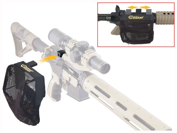 Caldwell 530143 AR-15 Brass Catcher Fits LR-308 Black Mesh Net Picatinny Ra view 2