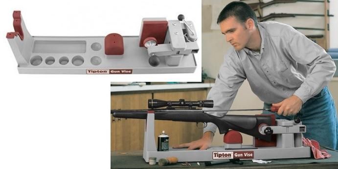 Tipton GUN Vise W/Adjustable Clamp AND Recessed Compartments FOR Parts view 2