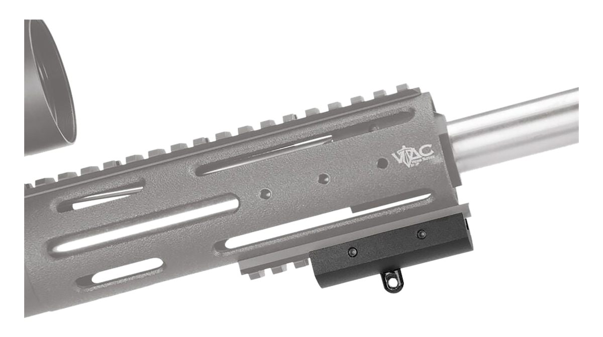 Caldwell 535423 Bipod Adaptor Black Aluminum compatible with Picatinny