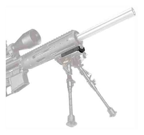 Caldwell 535423 Bipod Adaptor Black Aluminum compatible with Picatinny view 2