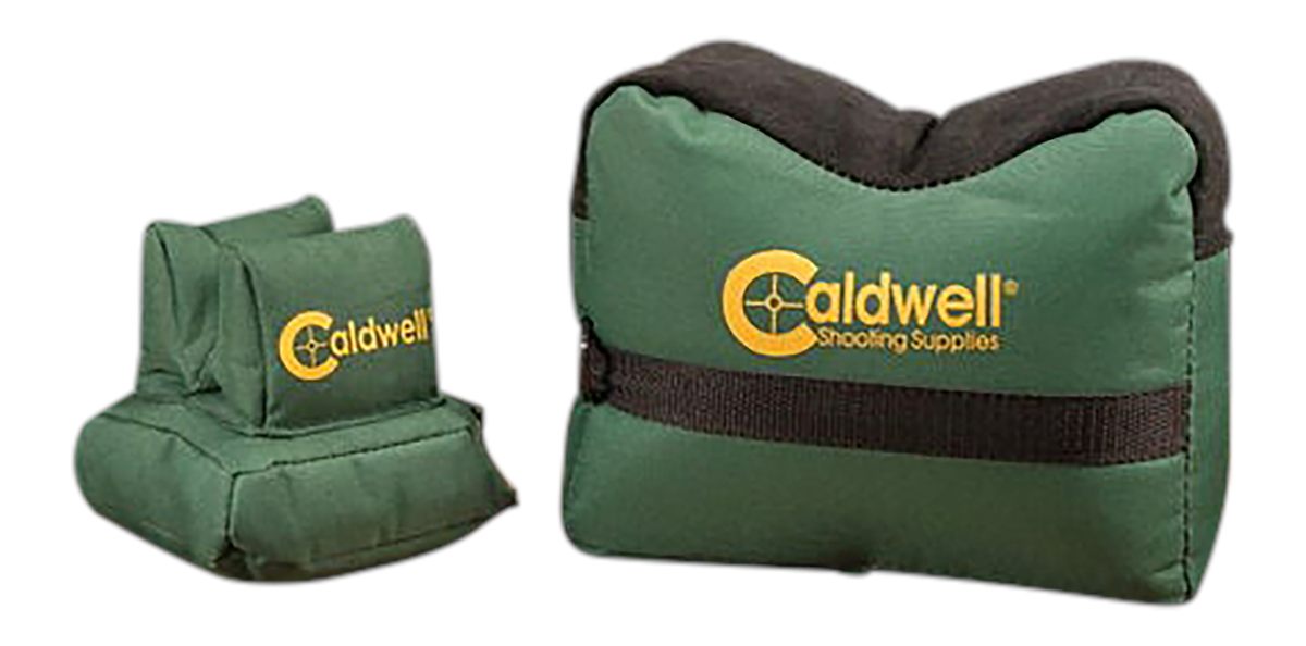 Caldwell 939333 DeadShot Shooting Bag Combo Prefilled Dark Green 600D Polye
