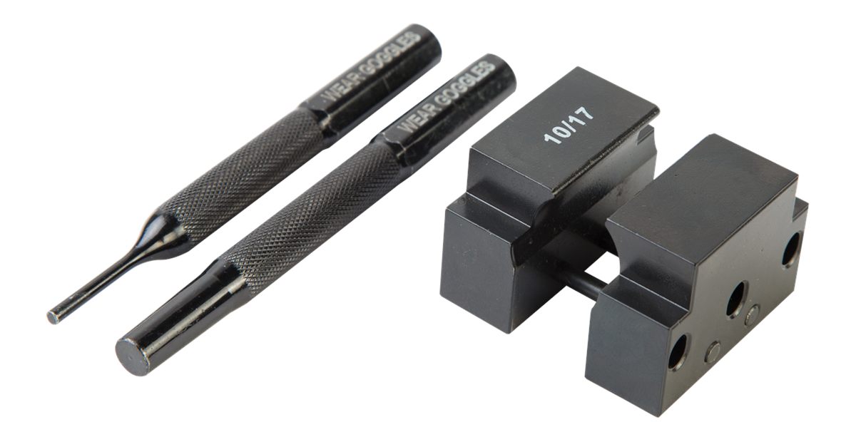 Wheeler 1079898 Gas Block Taper Pin Removal Tool Black Steel Universal