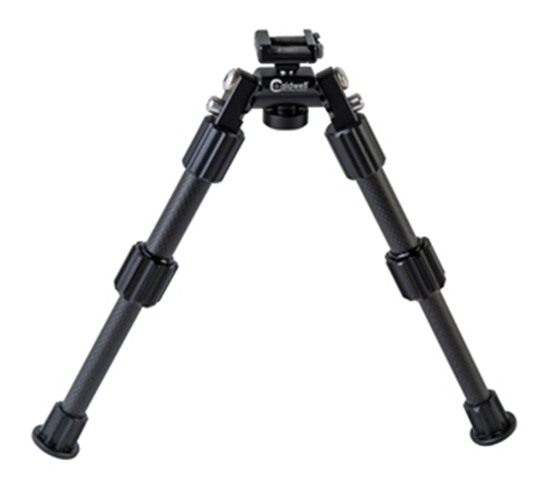 Caldwell 1081952 Accumax Premium Pic Rail Bipod 6-9in Black Carbon Fiber view 3
