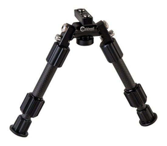 Caldwell 1081953 Accumax Premium M-Lok/Key Mod Bipod 6-9in Black Carbon Fib view 2