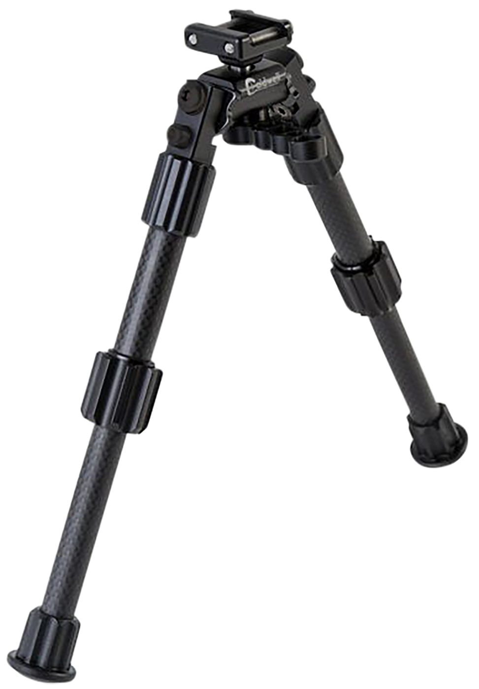 Caldwell 1082222 Accumax Premium Pic Rail Bipod 9-13in Black Carbon Fiber