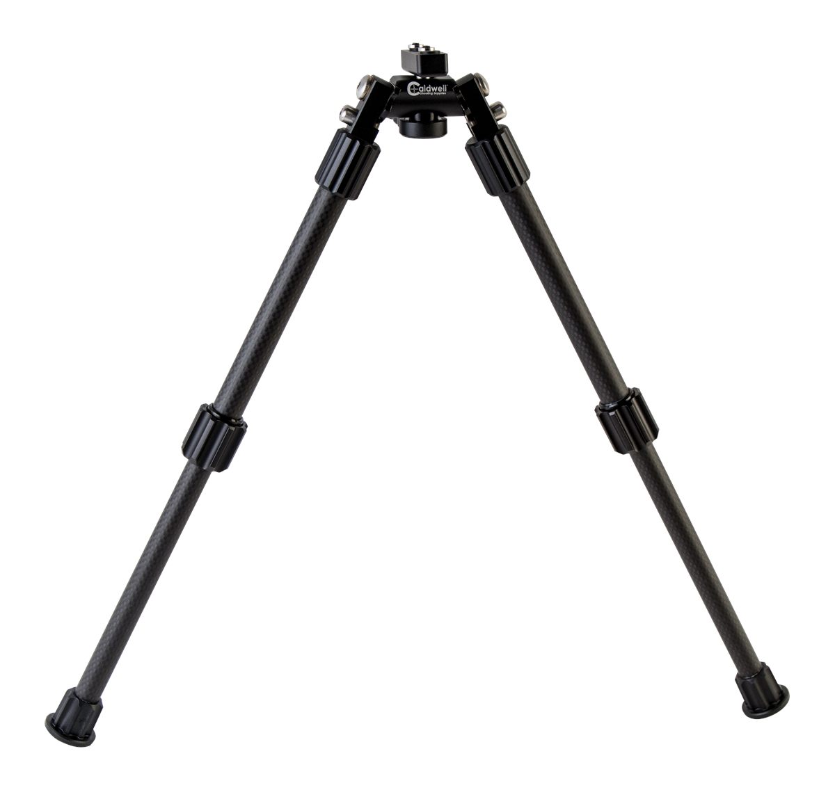 Caldwell 1082223 Accumax Premium M-Lok/Key Mod Bipod 9-13in Black Carbon Fi