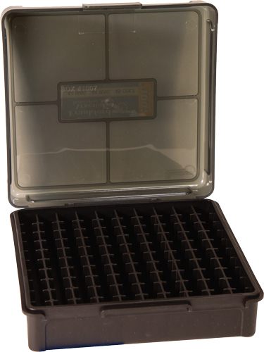 Frankford Arsenal 1083797 Hinge-Top Ammo Box 9mm/25/380ACP Black Polymer 10 view 2