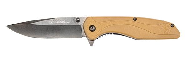 S W M P Accessories Smith Wesson 1084312 Drop Point Folding Knife 3 1/2in B
