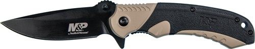 Smith Wesson S W Knife M P M2.0 Ultra Glide 2.75in Folding Blade Black/FDE
