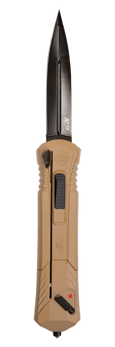 Smith Wesson Knives 1092050 M P 3.50in OTF Spear Point Plain Black Oxide AU