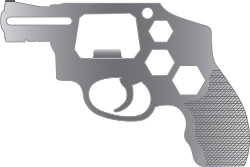 Smith Wesson M P Revolver Novelty Multi-Tool Steel view 3