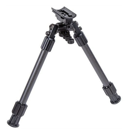 Caldwell 1092516 Accumax Premium Carbon Fiber Bipod 9-13in Gray view 2