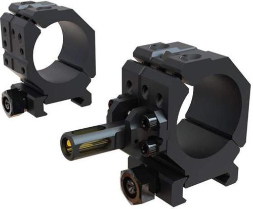 Wheeler Engineering 2-Piece Picatinny Rail Scope Rings 1in Low