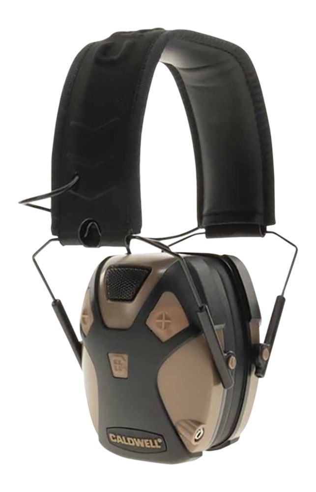 Caldwell 1099603 E-Max Pro 23 dB Over the Head Flat Dark Earth/Black view 2
