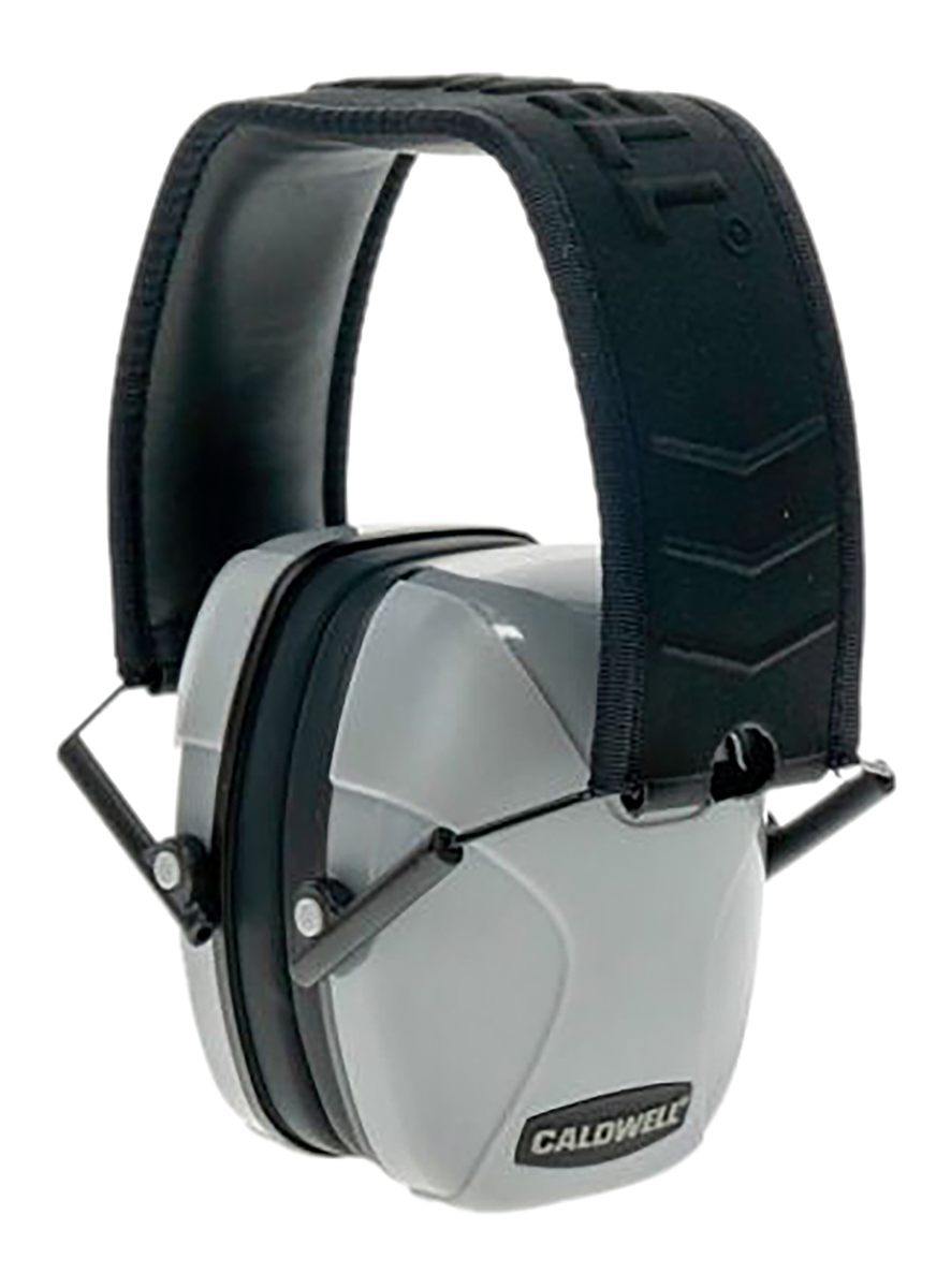 Caldwell 1103305 Passive Low-Profile Muff 24 dB Over the Head Gray/Black Ad