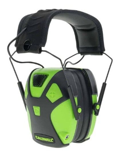 Caldwell E-Max Youth Pro Earmuffs - Neon Green 23db NRR