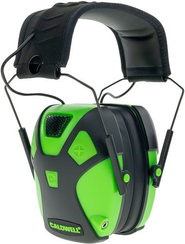 Caldwell E-Max Youth Pro Earmuffs - Neon Green 23db NRR view 2